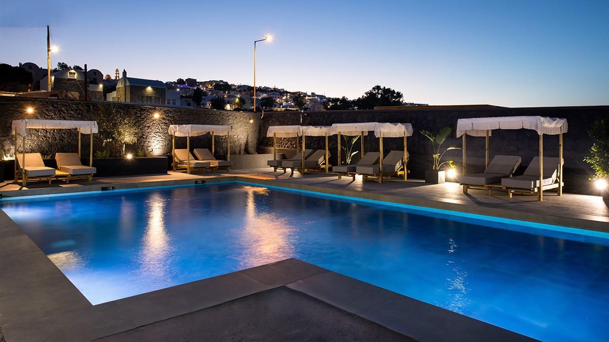 The Noverian Bios Santorini Boutique Hotel Fira  Exterior foto